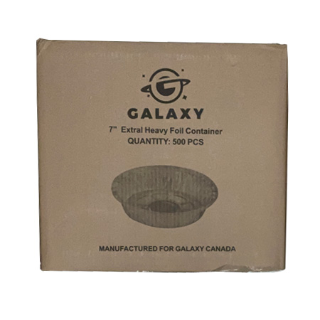 Galaxy 7 inch Extra Heavy Foil Container -500Pcs