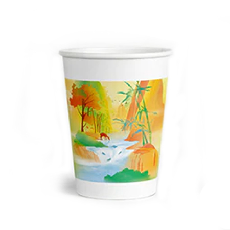 Custom Printed White Paper Hot Cup
